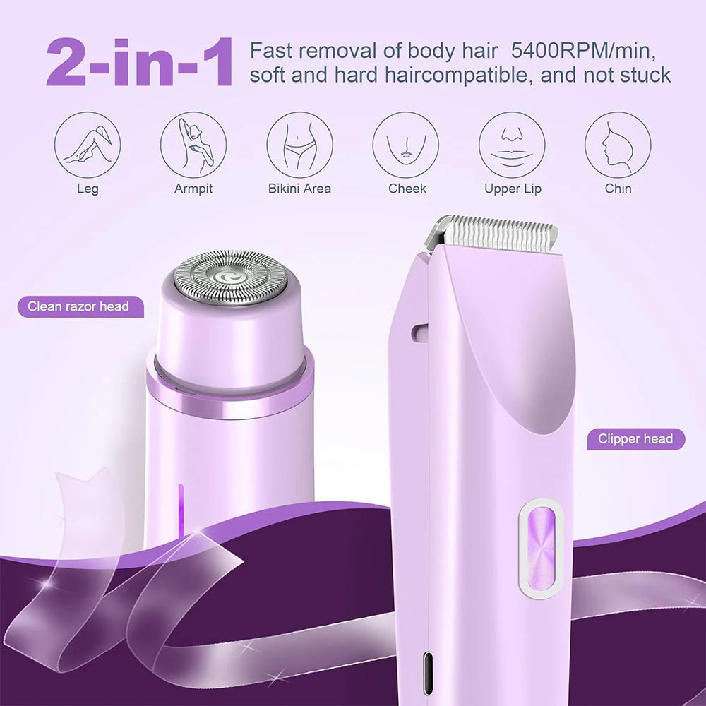 š„Hot Saleš„2-in-1 Electric Bikini Trimmer For Women