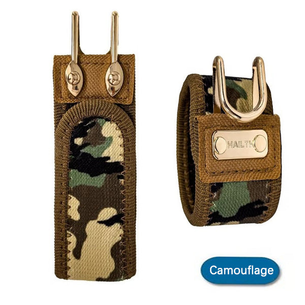 Tactical Metal Hook Elastic Belt (Unisex) - No Buckle Invisible Design | Soft Adjustable Side