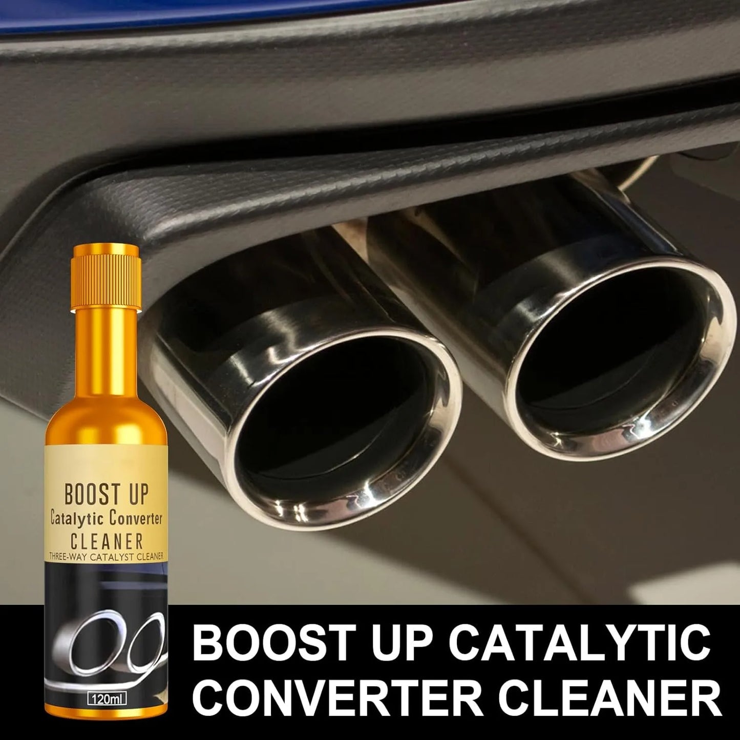 2 Pack  Professional-Grade Catalytic Converter Cleaner