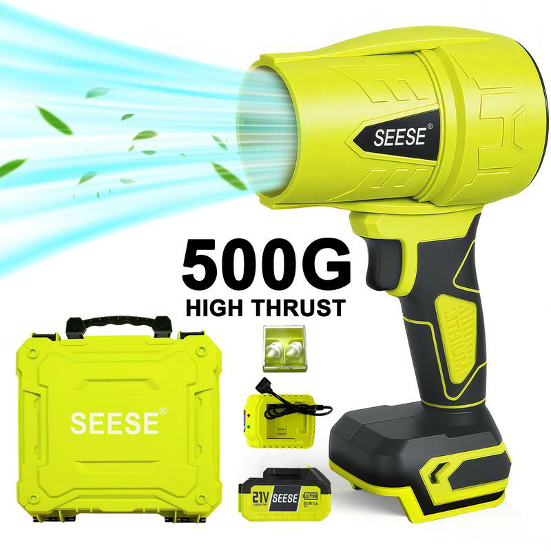 ๐ช๏ธ SEESE Turbo Jet Blower | Cordless Leaf & Dust Blower, Car Dryer, Snow Remover & Home Cleaning Power Tool