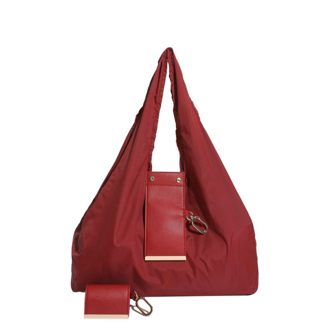 Foldable Keychain Tote