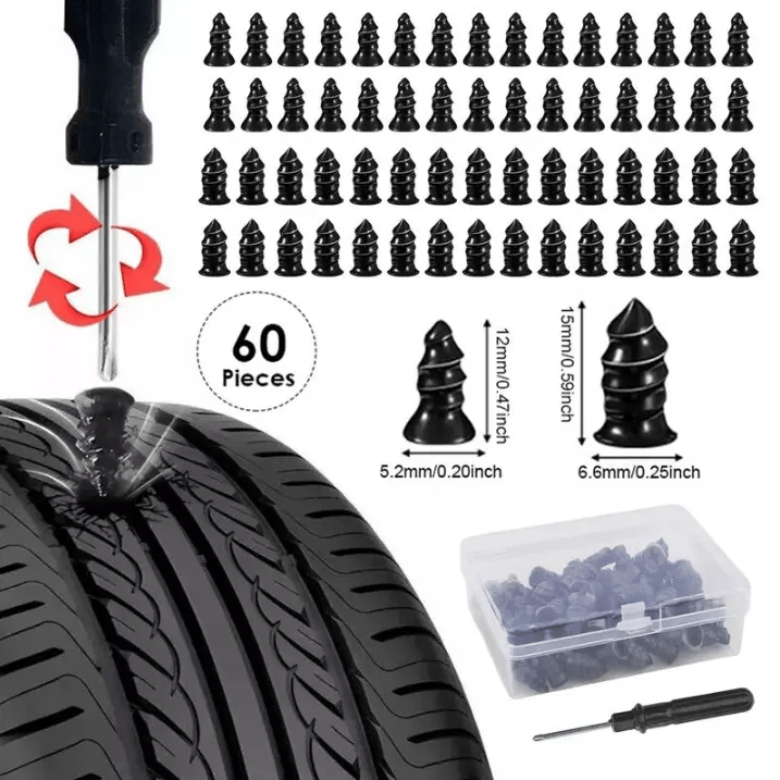 š„LAST DAY SALE 49% OFFš„ One-second tire repairšVacuum Tire Mending Nail