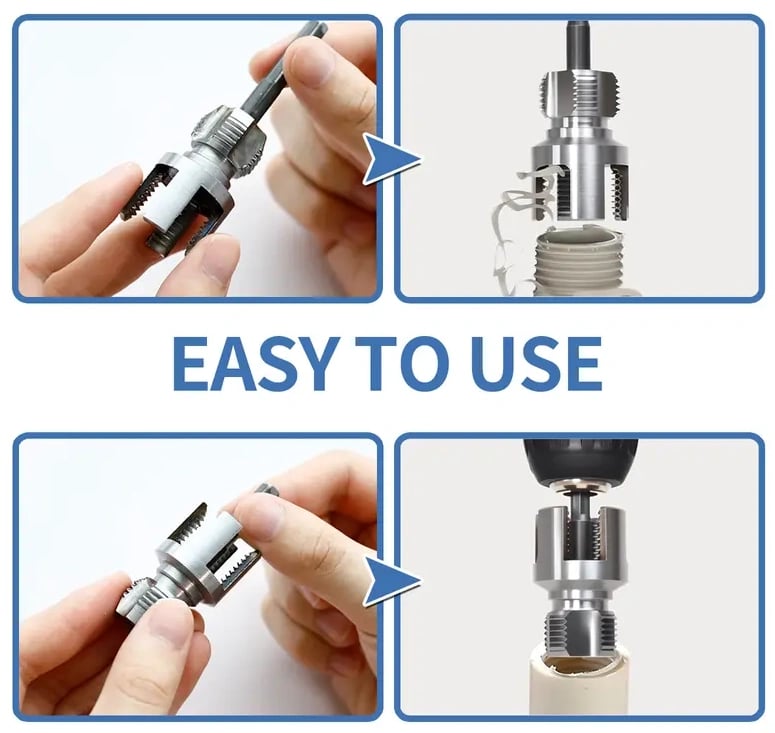 🏆 50K+ SOLD! 🔥 Pipe Tapping and Threading Tool(2PCS)