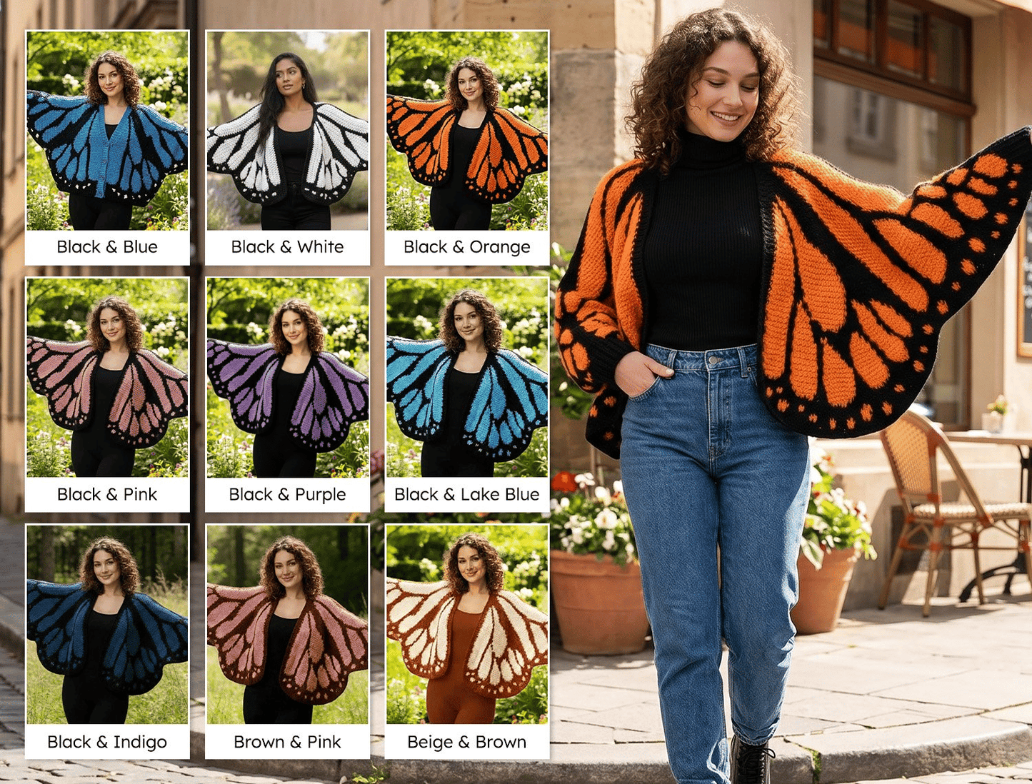 Monarch Butterfly Cardigan