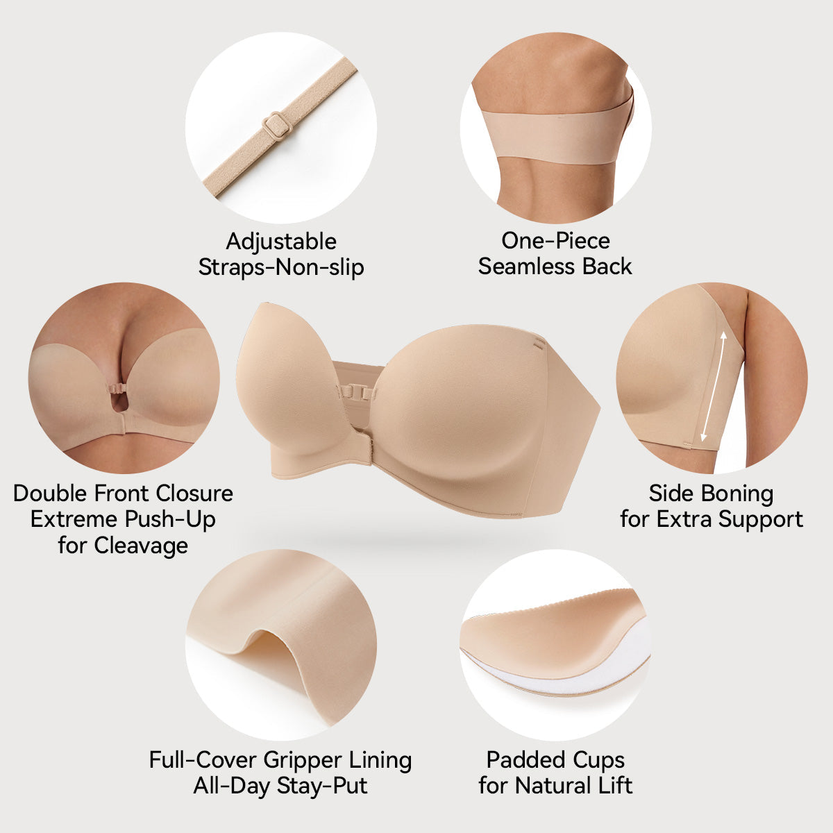 StayLift Strapless Bra