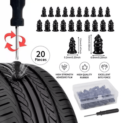 🔥LAST DAY SALE 49% OFF🔥 One-second tire repair🚗Vacuum Tire Mending Nail