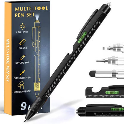 🖊️9 in 1 Multitool Pen