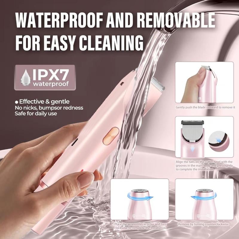 🔥Hot Sale🔥2-in-1 Electric Bikini Trimmer For Women