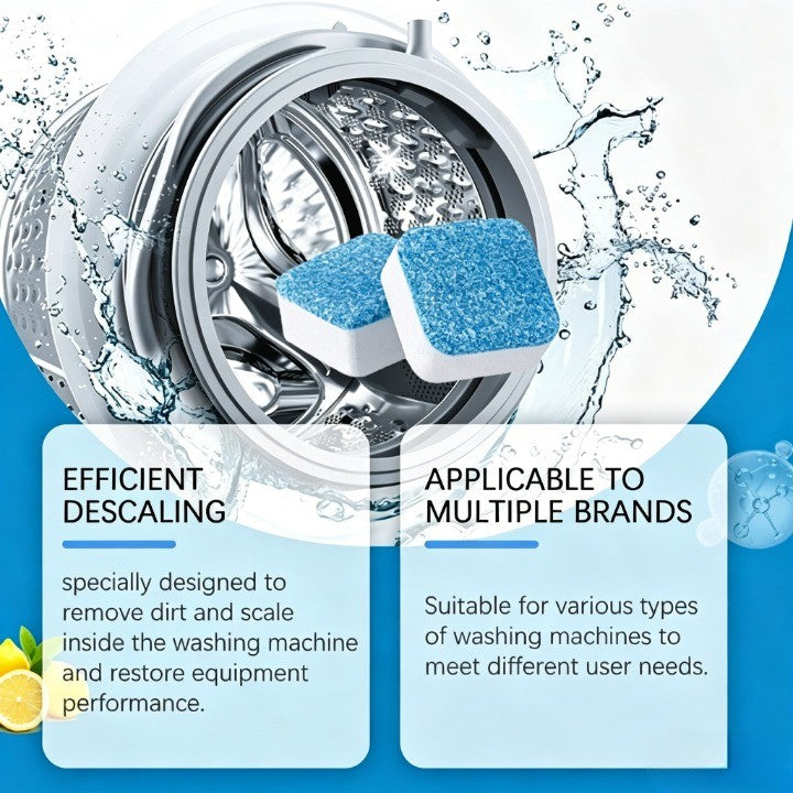 Washing Machine Cleaner Tablets Powerful Descaler