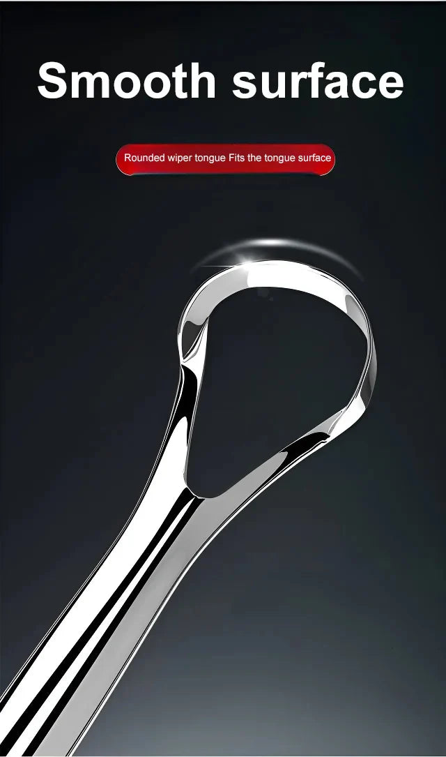 ✨Stainless Steel Tongue Scraper🚚Cash on Delivery