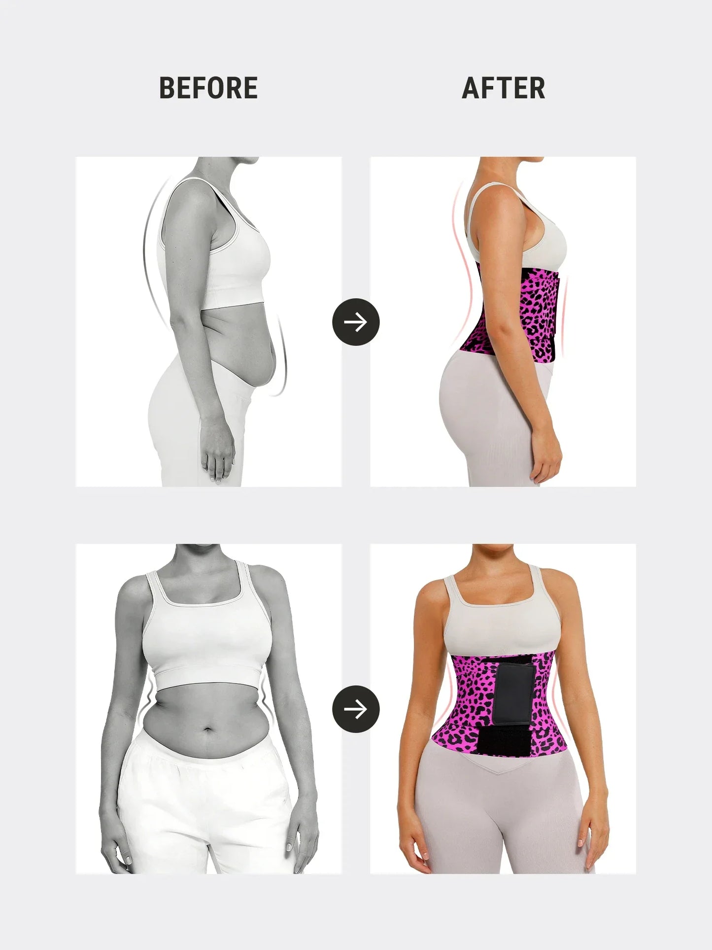 Hrimzw™ Triple Wrap Tummy Control Waist Trainer Belt