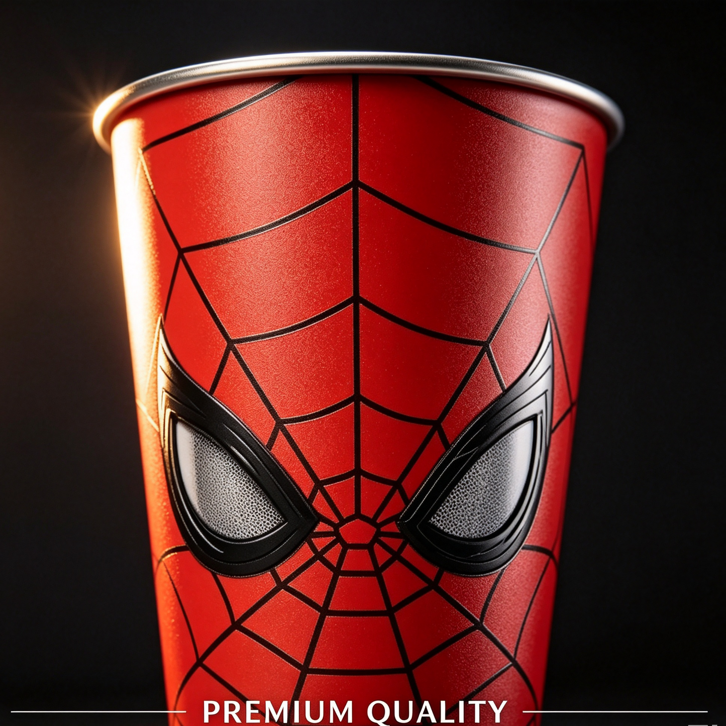 Magic Cold-Changing Spider-Man Coffee Cup – Color-Changing Gradient Tumbler for Iced Drinks