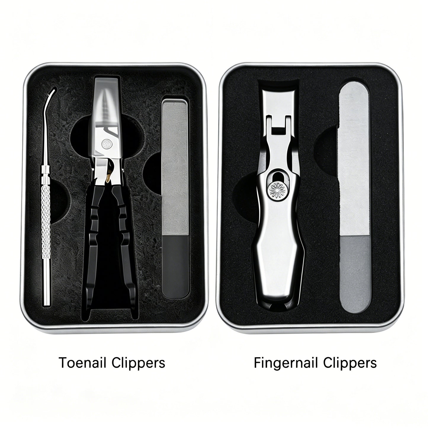 Ultra-Sharp Nail Clipper Set with Anti-Slip Grip