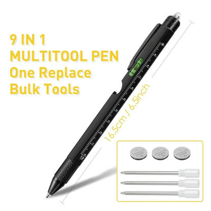 🖊️9 in 1 Multitool Pen