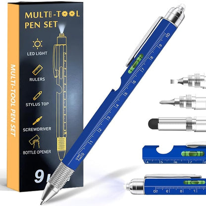 🖊️9 in 1 Multitool Pen