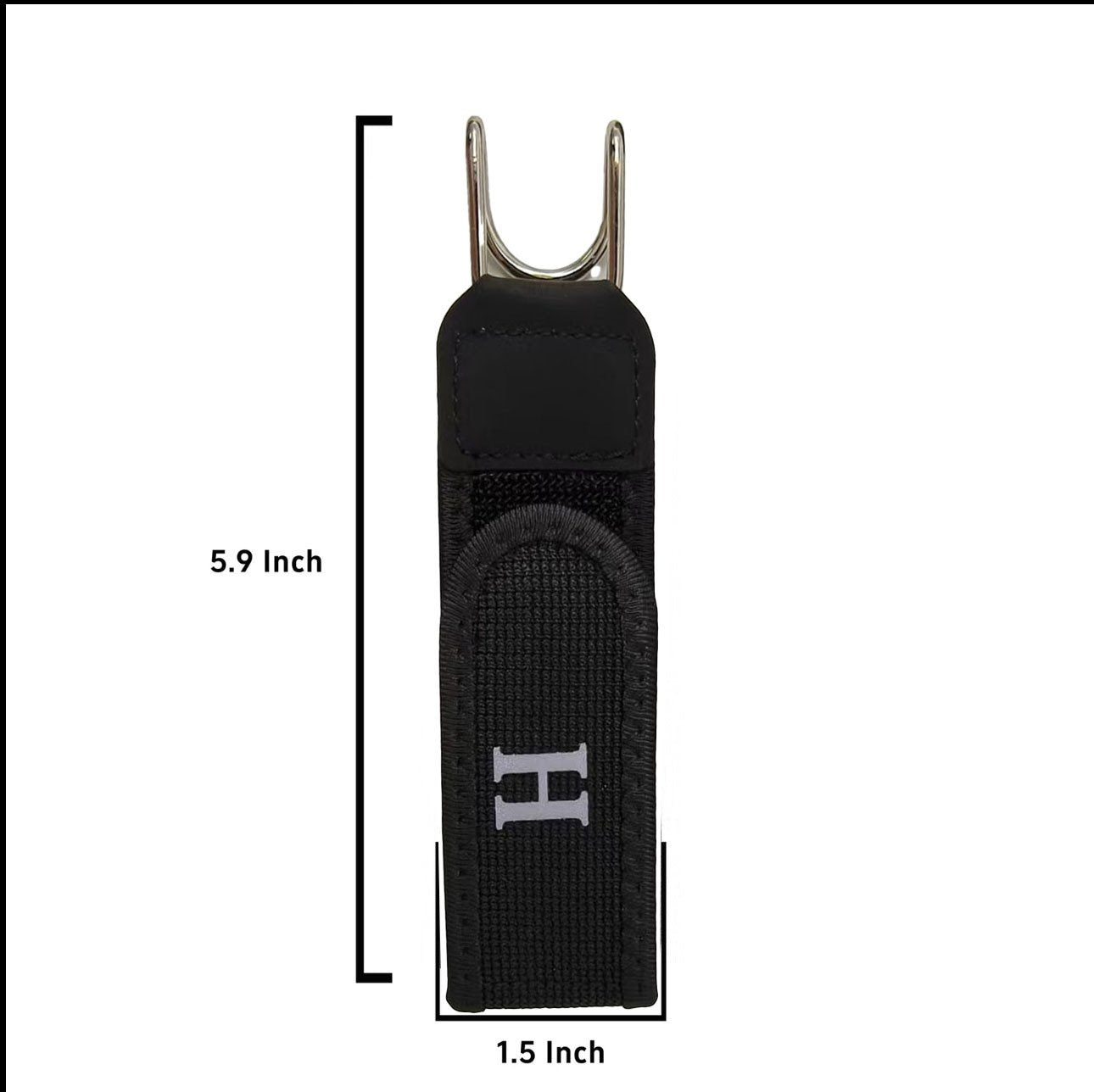Tactical Metal Hook Elastic Belt (Unisex) - No Buckle Invisible Design | Soft Adjustable Side