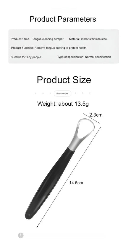 ✨Stainless Steel Tongue Scraper🚚Cash on Delivery