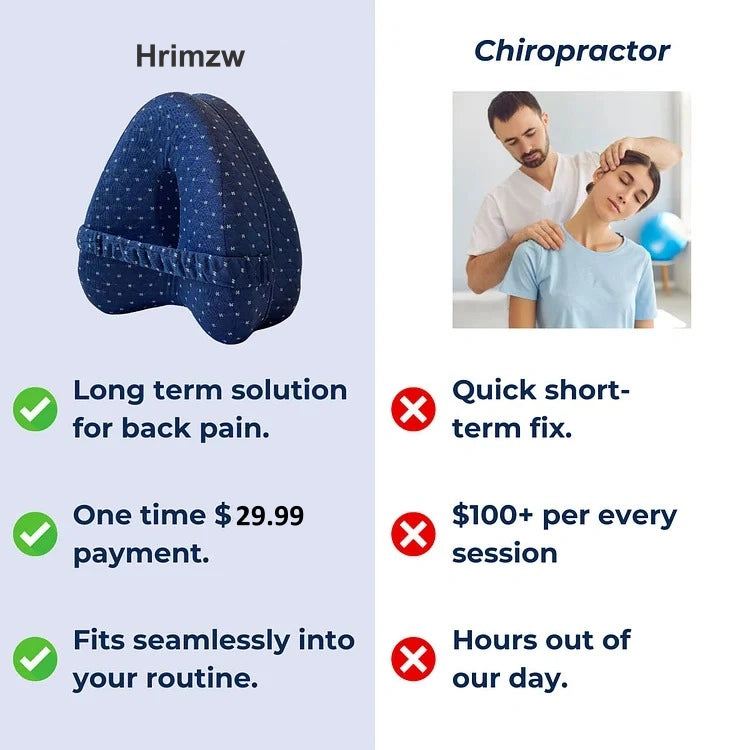 Alignment Knee Pillow – Your Path to Pain-Free Sleep