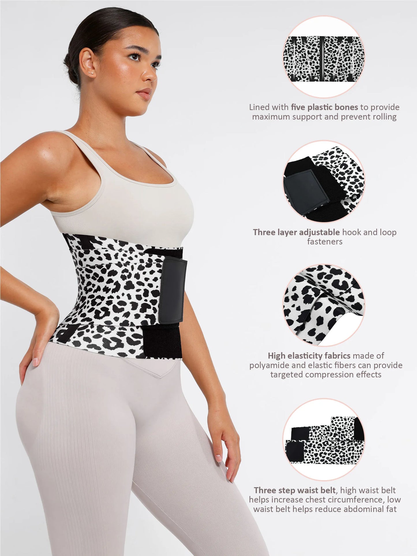 Hrimzw™ Triple Wrap Tummy Control Waist Trainer Belt