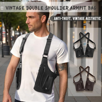 2025 New Adjustable Anti-Theft Underarm Vest Bag