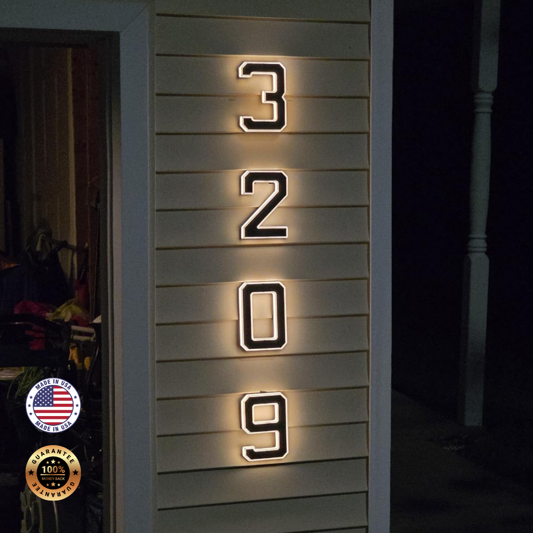 HRIMZW™  Solar House Numbers