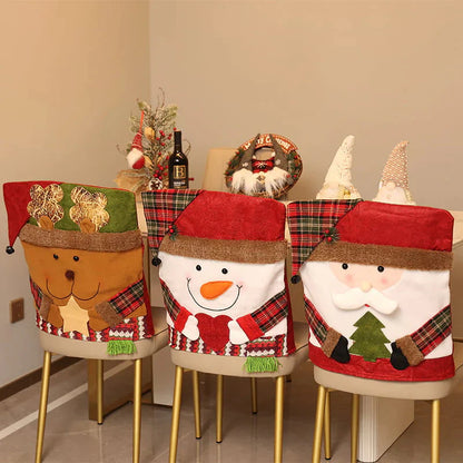 🌲Early Christmas Sale 50% OFF-🎁Cute Christmas Chair Covers 🔥