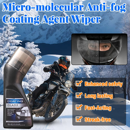 BUY 3 GET 2 FREE! ❄️ Micromolecular Anti-Fog Coating Wiper – Keeps Your Windshield Clear & Fog-Free 🧽✨