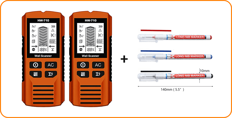 Multifunctional Handheld Metal & Wall Detector
