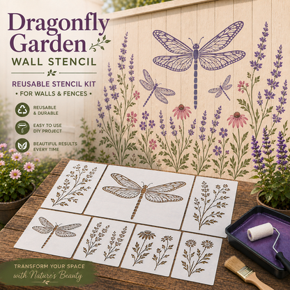 📦🌿 Garden Wall Stencil—Make your walls look lively and not monotonous🔥🎁Give your child a vivid home🏠