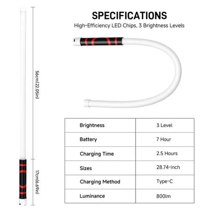 Bendable LED Flashlight Stick