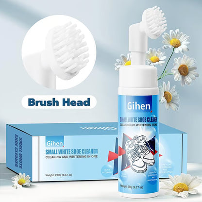 🔥🔥SALE 49% OFF！！-Gihen Shoe Cleaner Kits (9.17 oz), Water-Free Foam Shoe Cleaner with Shoe Brush and Shoe Cloth
