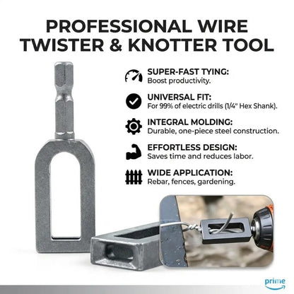 Hrimzw™ — Turn Your Drill Into a Powerhouse for Rock-Solid, Effortless Wire Ties
