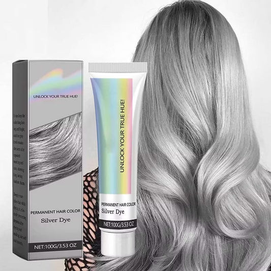 🎁Last Day 49% OFF🎁2-in-1 Natural Essence Extract Silver Hair Dye