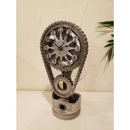 HOT SALE 50% OFF🔥SMALL BLOCK TIMING CHAIN CLOCK