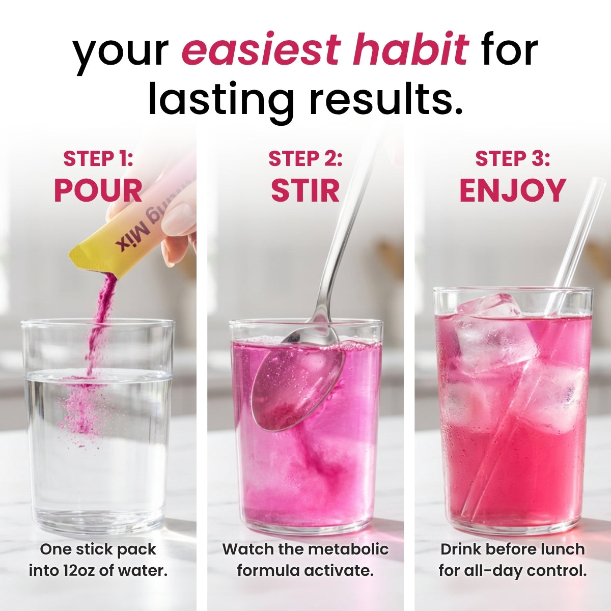 Cutting Drink Mix