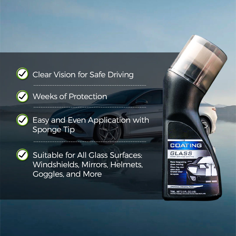 BUY 3 GET 2 FREE! ❄️ Micromolecular Anti-Fog Coating Wiper – Keeps Your Windshield Clear & Fog-Free 🧽✨