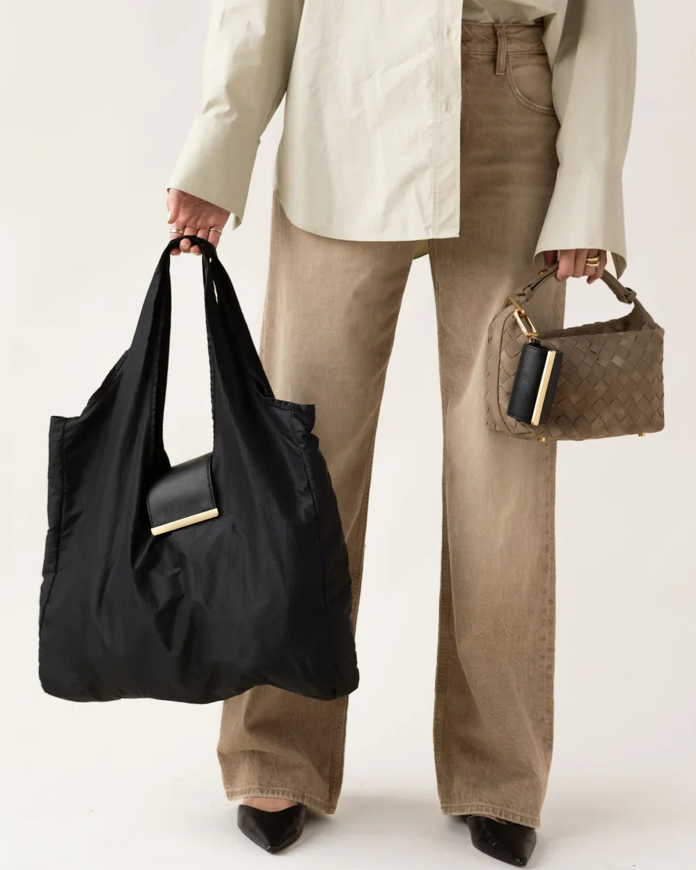 Foldable Keychain Tote