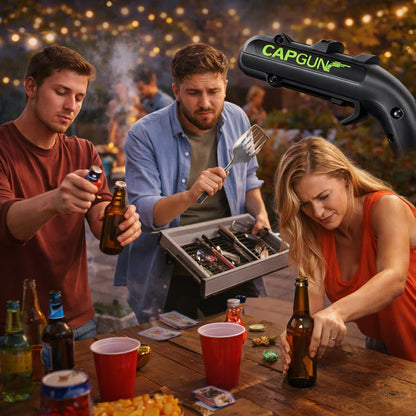🍻 Turn Every Bottle Into A Party Moment 🔫 Meet The CapGun Bottle Opener