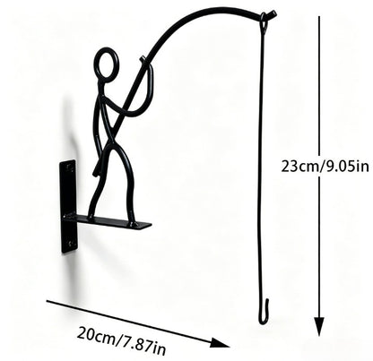 Heavy Metal Fishing Hanging Decoration