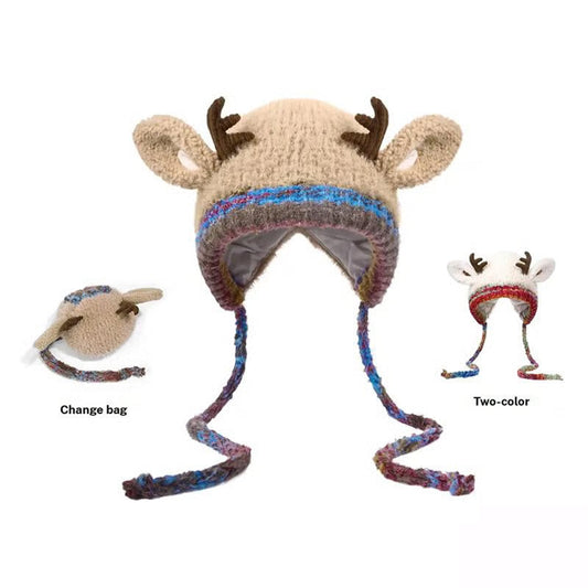 Original design Festive Christmas Antler Hat
