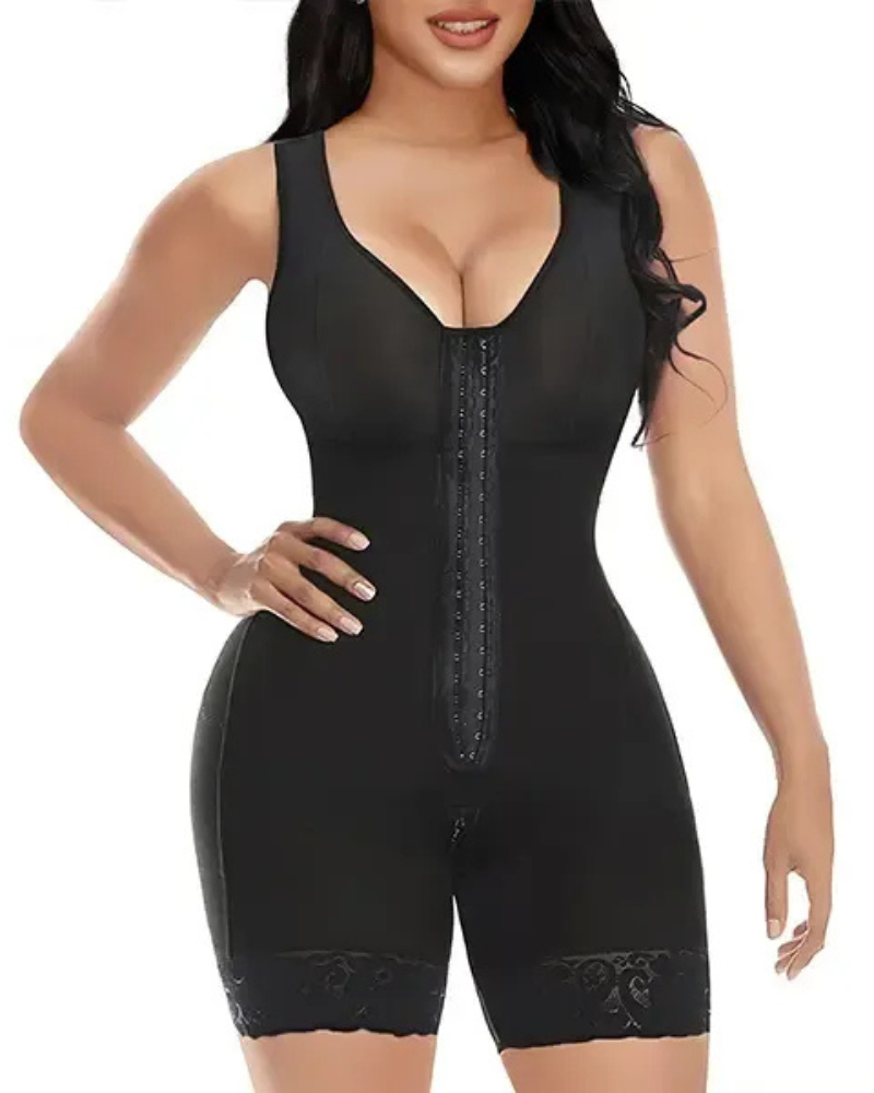 BF Deals🔥Extra Plus Size Shaper Bodysuit Tummy Control Shapewear With Bra
