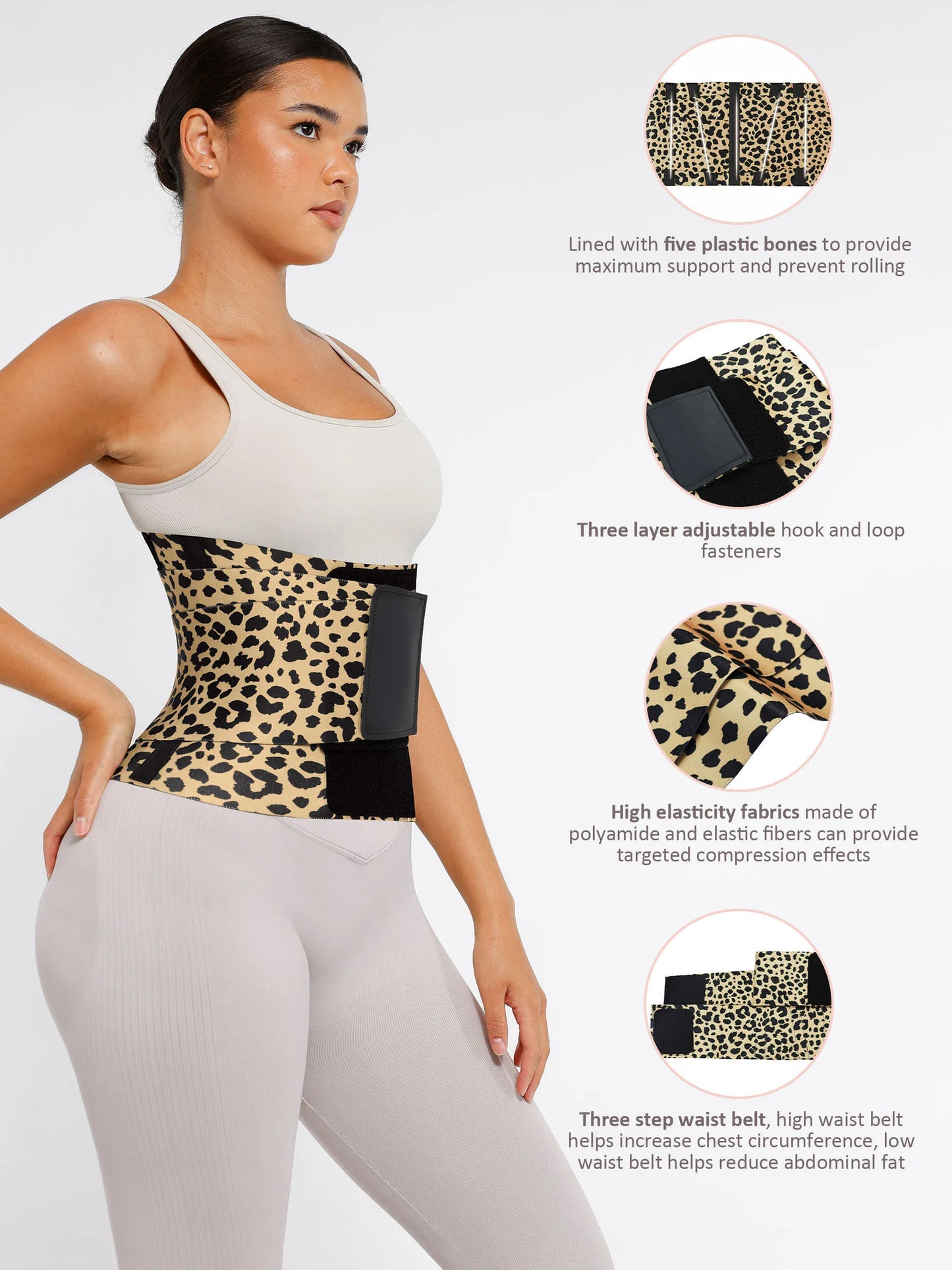 Hrimzw™ Triple Wrap Tummy Control Waist Trainer Belt