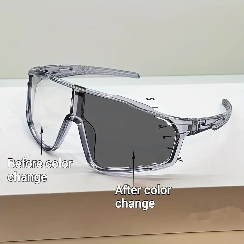 ☀️ نظارات السلامة المستقطبة متلونة بالضوء UV400