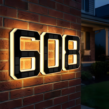 HRIMZW™  Solar House Numbers