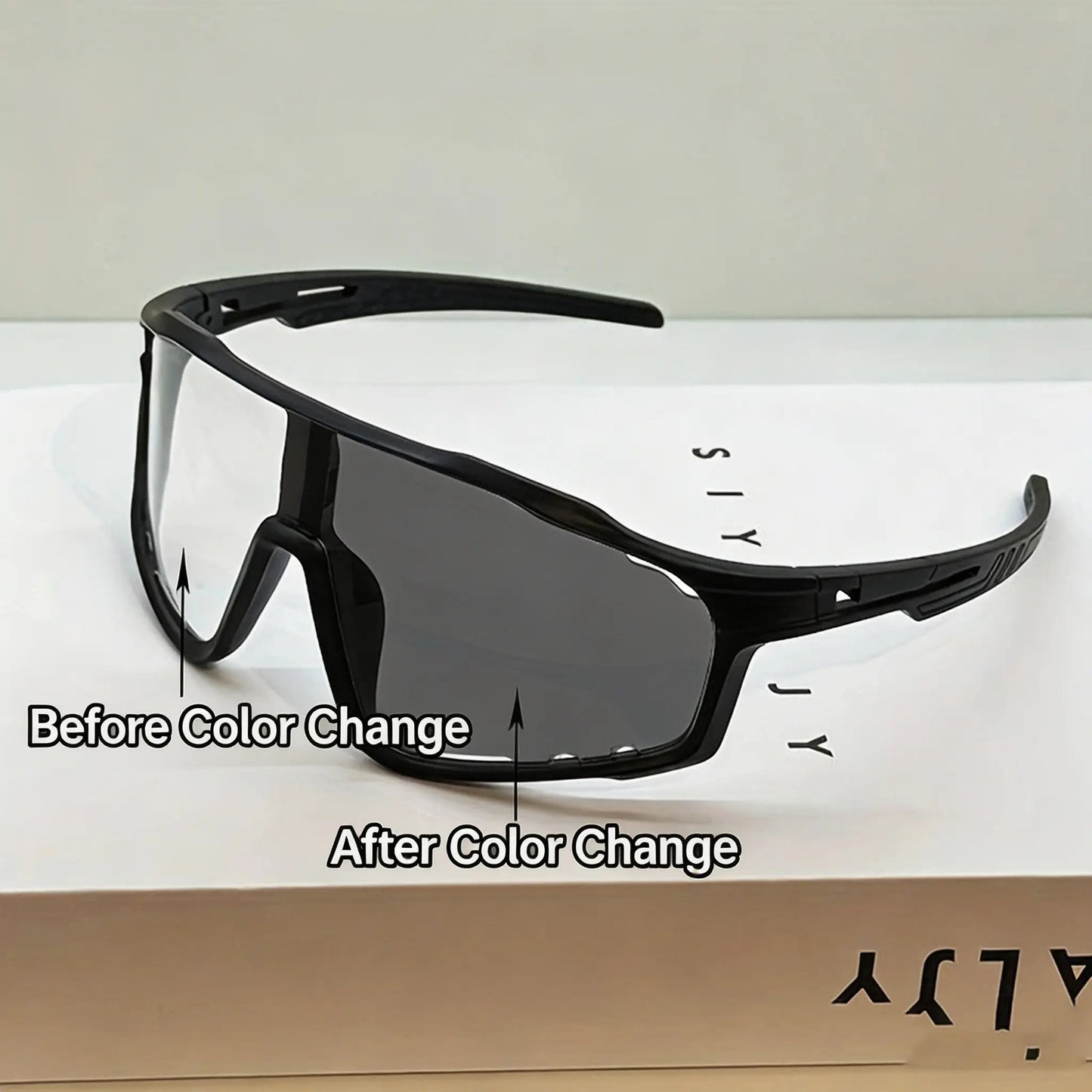 ☀️ نظارات السلامة المستقطبة متلونة بالضوء UV400
