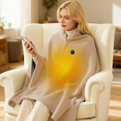 🔥Black Friday 49% OFF — Portable Heated Shawl (Buy 2 Get Free Shipping)