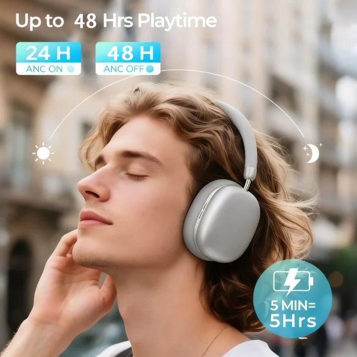 Wireless Earbuds - 32dB Noise Cancellation