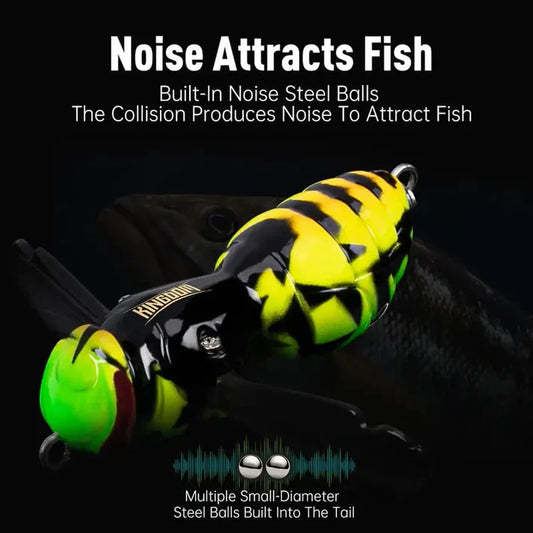 🐝 Bionic Wasp Topwater Lure That Triggers Explosive Strikes