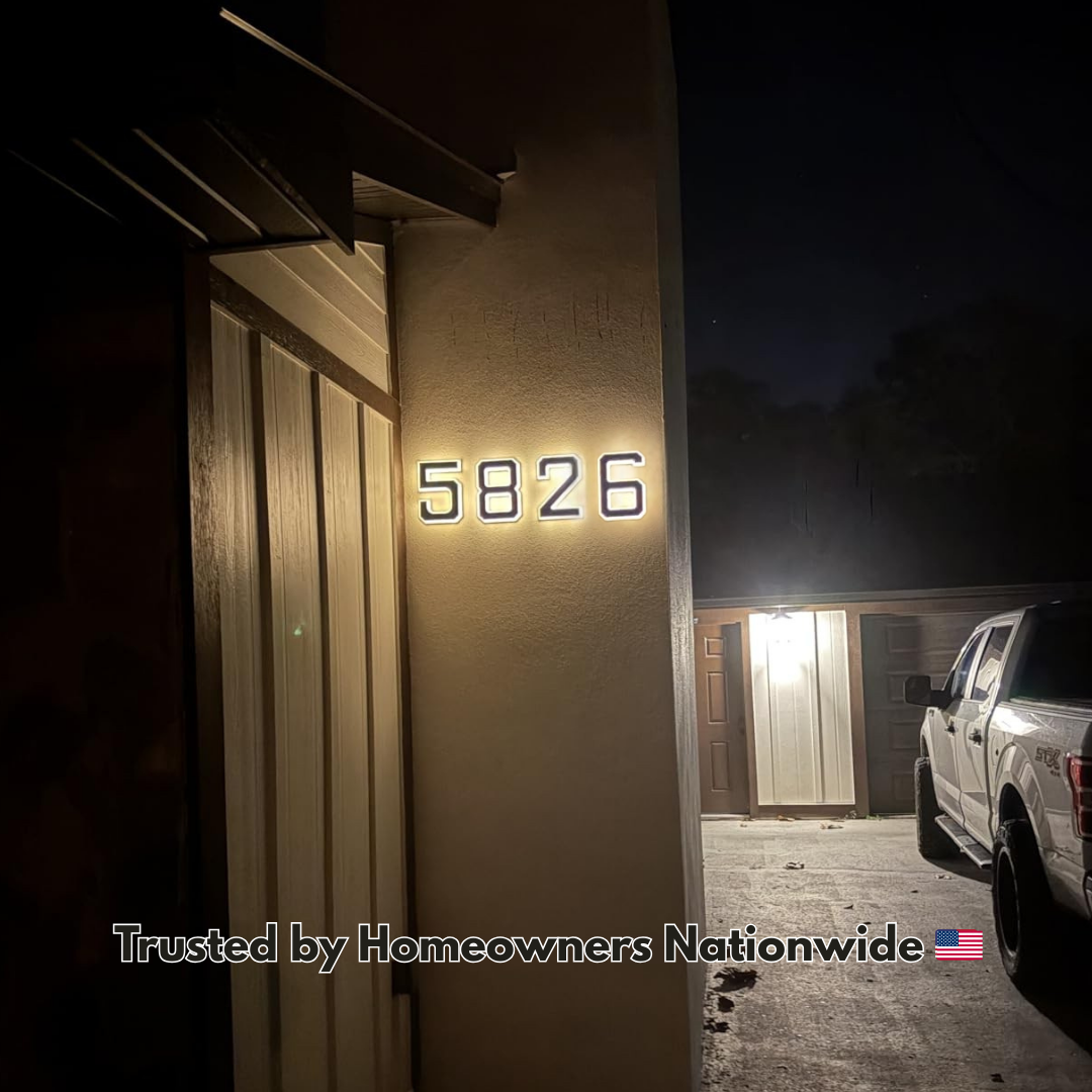 HRIMZW™  Solar House Numbers