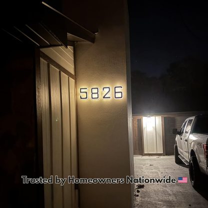 HRIMZW™  Solar House Numbers
